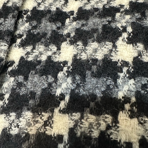 SOLD OUT Talbots Grey/Black/Ivory Wool Blend Boucle lady jacket - Picture 4 of 7